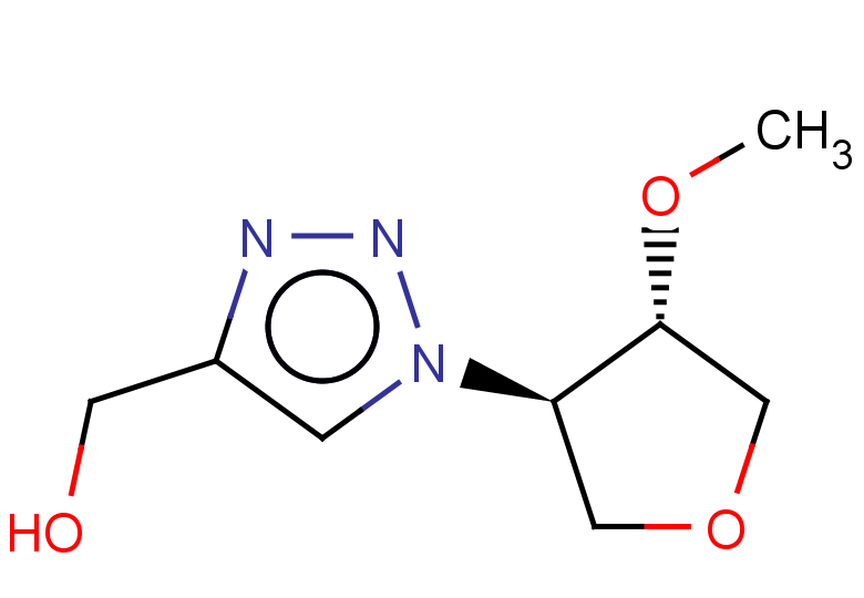 rac-{1-[(3R,4S)-4-methoxyoxolan-3-yl]-1H-1,2,3-triazol-4-yl}methanol, trans