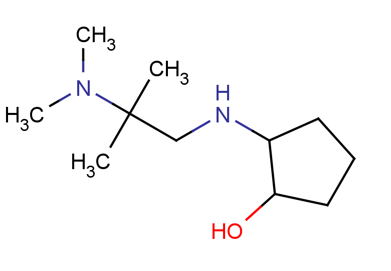 2-{[2-(dimethylamino)-2-methylpropyl]amino}cyclopentan-1-ol