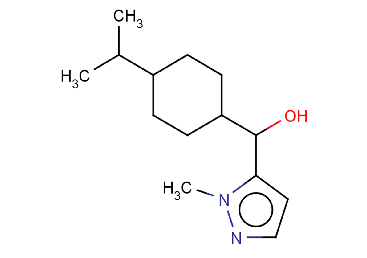 (1-methyl-1H-pyrazol-5-yl)[4-(propan-2-yl)cyclohexyl]methanol