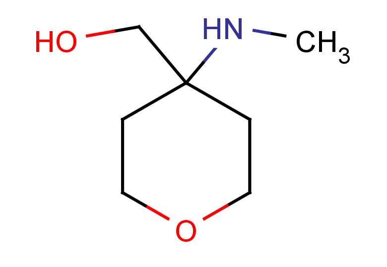 [4-(methylamino)oxan-4-yl]methanol