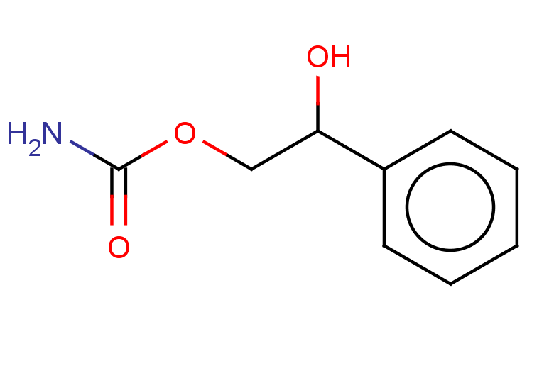 2-hydroxy-2-phenylethyl carbamate