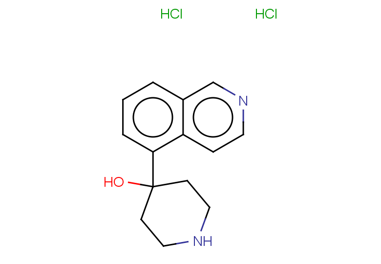 4-(isoquinolin-5-yl)piperidin-4-ol dihydrochloride
