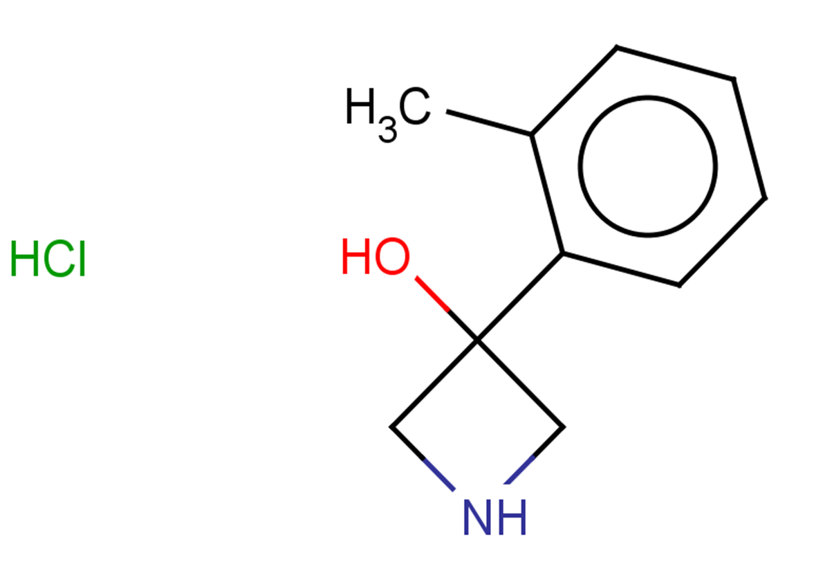 3-(2-methylphenyl)azetidin-3-ol hydrochloride