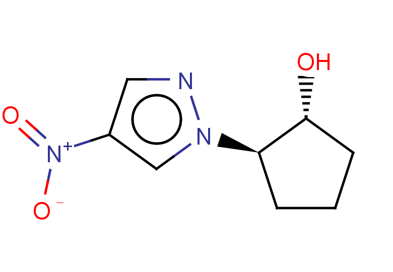 rac-(1R,2R)-2-(4-nitro-1H-pyrazol-1-yl)cyclopentan-1-ol, trans