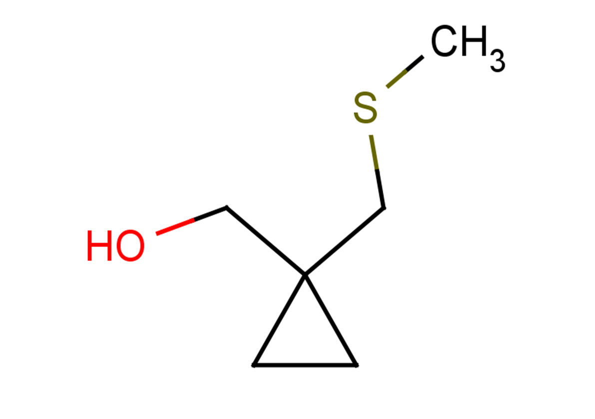 {1-[(methylsulfanyl)methyl]cyclopropyl}methanol