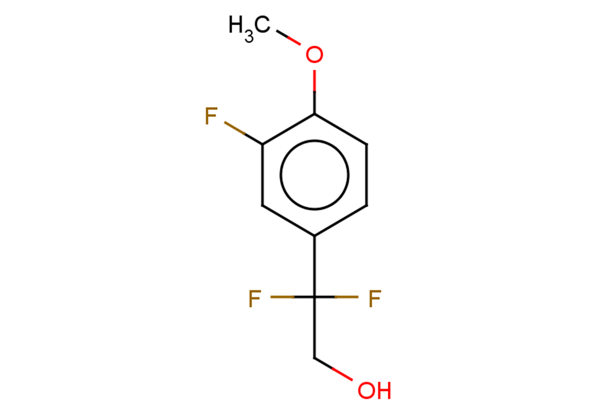 2,2-difluoro-2-(3-fluoro-4-methoxyphenyl)ethan-1-ol