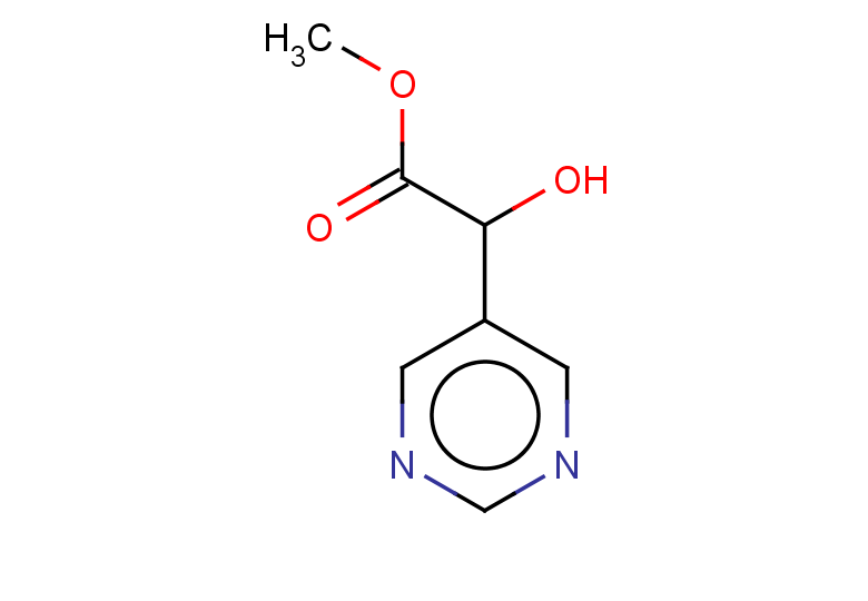 methyl 2-hydroxy-2-(pyrimidin-5-yl)acetate