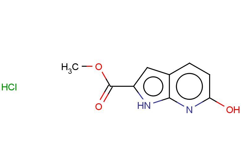 methyl 6-hydroxy-1H-pyrrolo[2,3-b]pyridine-2-carboxylate hydrochloride