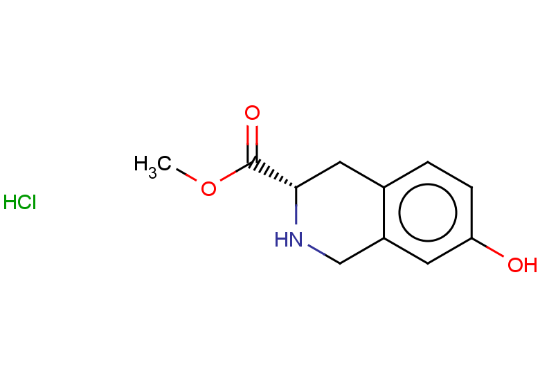 methyl (3S)-7-hydroxy-1,2,3,4-tetrahydroisoquinoline-3-carboxylate hydrochloride