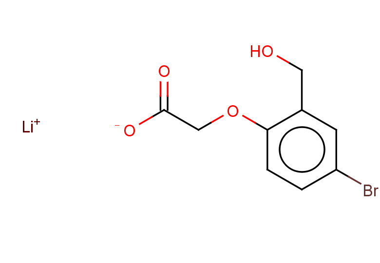 lithium(1+) ion 2-[4-bromo-2-(hydroxymethyl)phenoxy]acetate