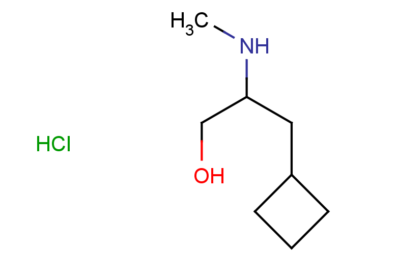 3-cyclobutyl-2-(methylamino)propan-1-ol hydrochloride
