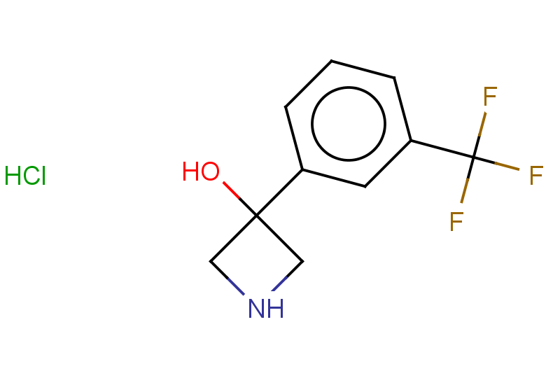 3-[3-(trifluoromethyl)phenyl]azetidin-3-ol hydrochloride