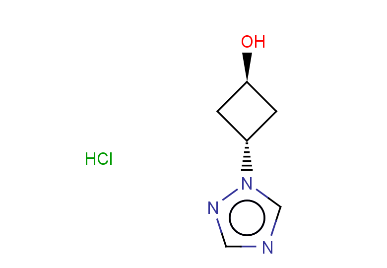rac-(1r,3r)-3-(1H-1,2,4-triazol-1-yl)cyclobutan-1-ol hydrochloride, trans