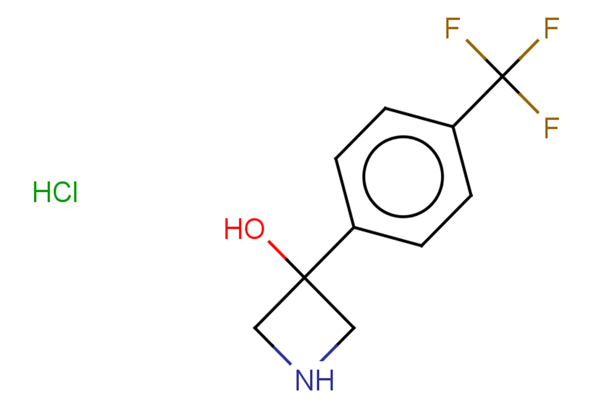 3-[4-(trifluoromethyl)phenyl]azetidin-3-ol hydrochloride