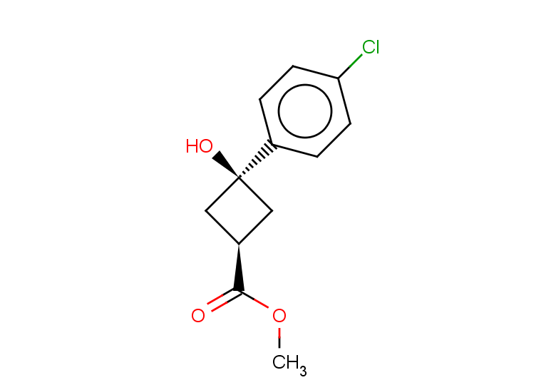 methyl (1s,3s)-3-(4-chlorophenyl)-3-hydroxycyclobutane-1-carboxylate