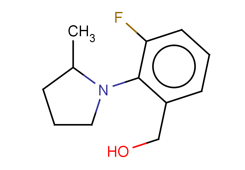 [3-fluoro-2-(2-methylpyrrolidin-1-yl)phenyl]methanol
