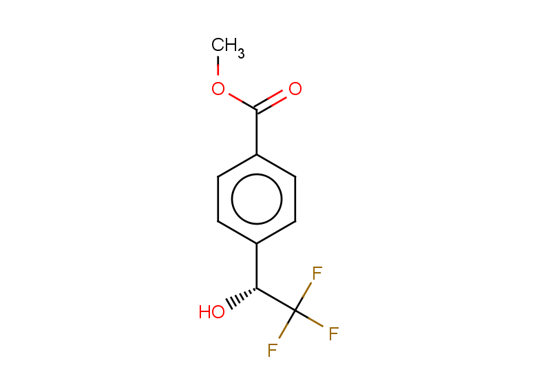 methyl 4-[(1R)-2,2,2-trifluoro-1-hydroxyethyl]benzoate