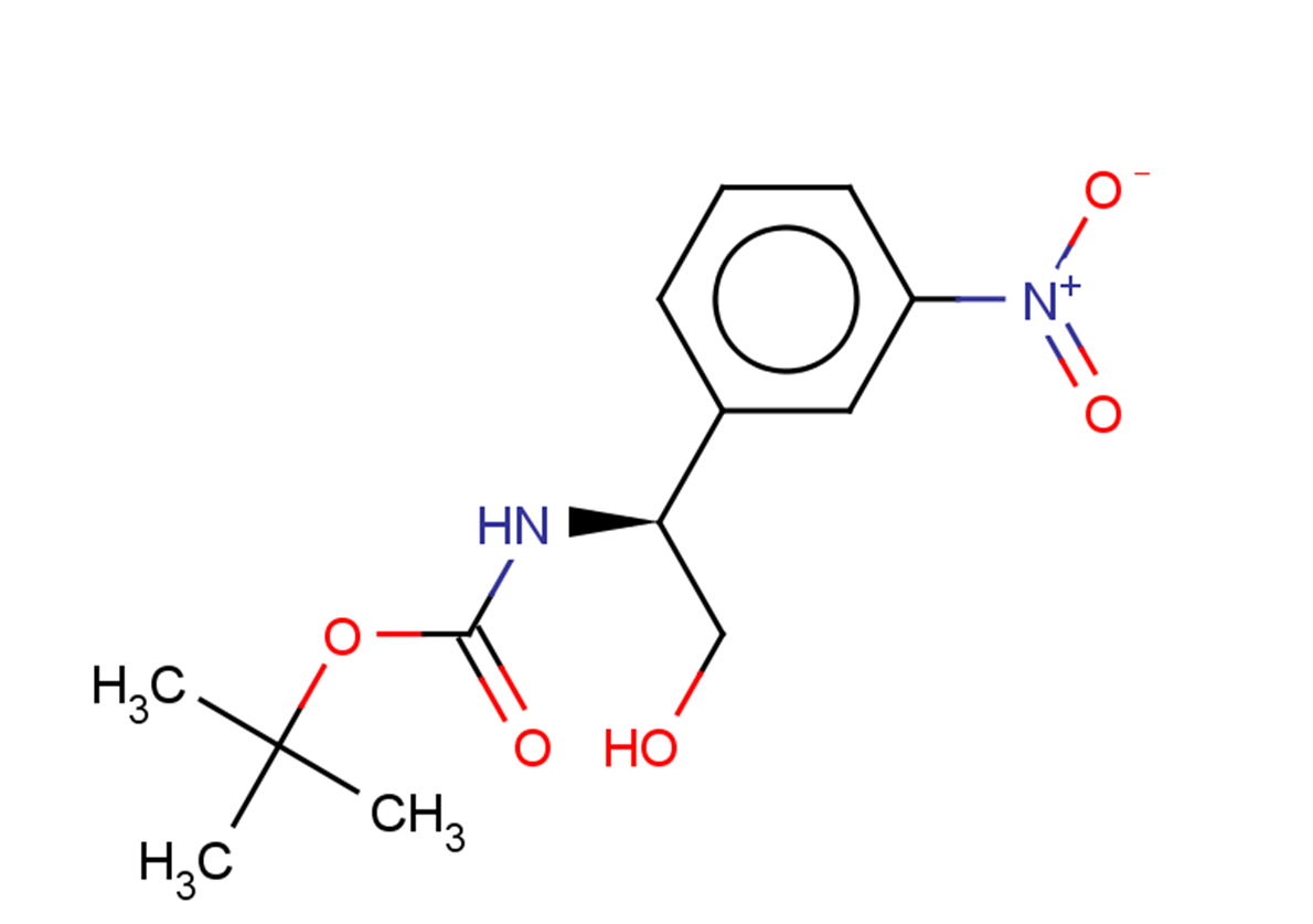 tert-butyl N-[(1S)-2-hydroxy-1-(3-nitrophenyl)ethyl]carbamate