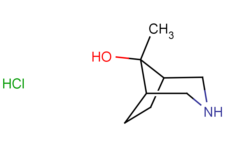 8-methyl-3-azabicyclo[3.2.1]octan-8-ol hydrochloride