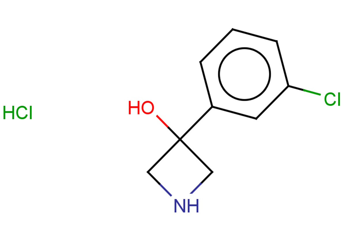 3-(3-chlorophenyl)azetidin-3-ol hydrochloride