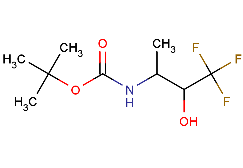 tert-butyl N-(4,4,4-trifluoro-3-hydroxybutan-2-yl)carbamate