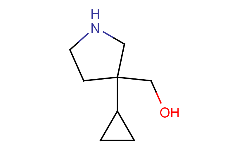 (3-cyclopropylpyrrolidin-3-yl)methanol