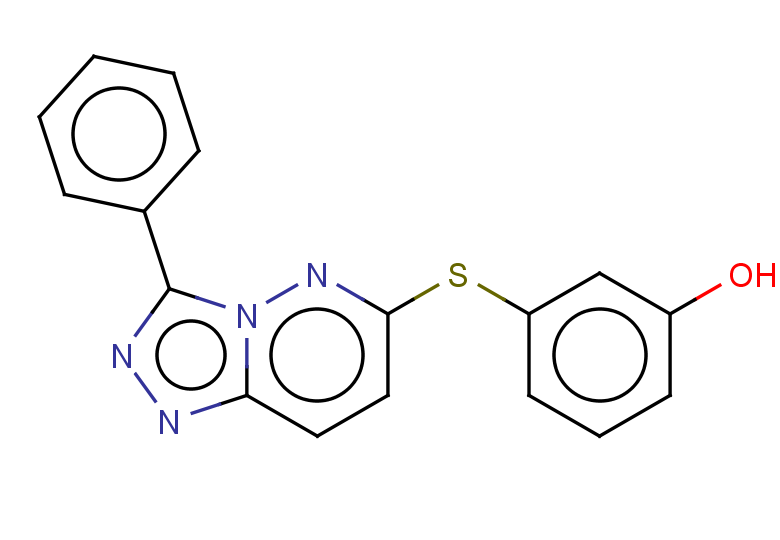 3-({3-phenyl-[1,2,4]triazolo[4,3-b]pyridazin-6-yl}sulfanyl)phenol
