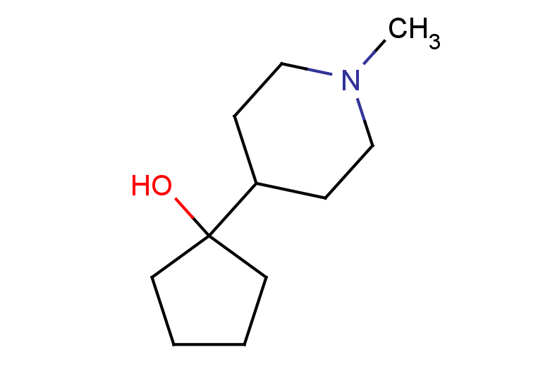 1-(1-methylpiperidin-4-yl)cyclopentan-1-ol