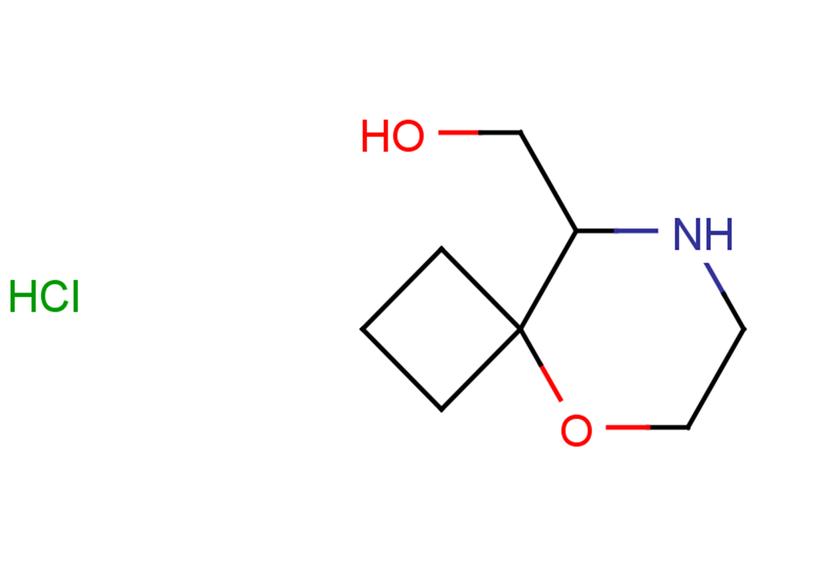 {5-oxa-8-azaspiro[3.5]nonan-9-yl}methanol hydrochloride