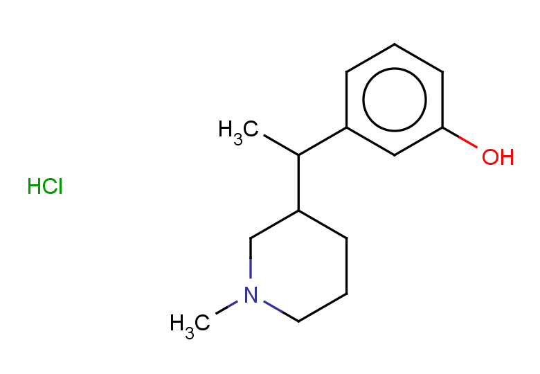 3-[1-(1-methylpiperidin-3-yl)ethyl]phenol hydrochloride