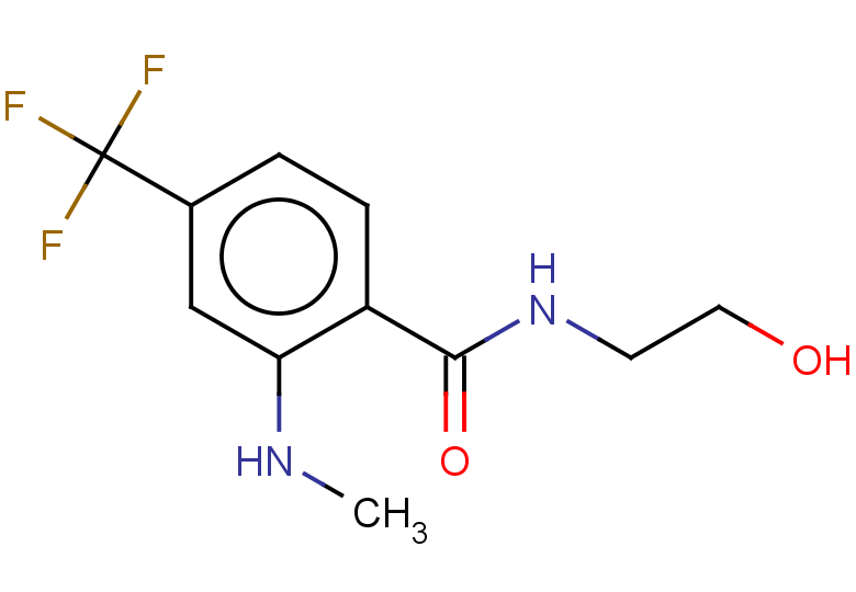 N-(2-hydroxyethyl)-2-(methylamino)-4-(trifluoromethyl)benzamide