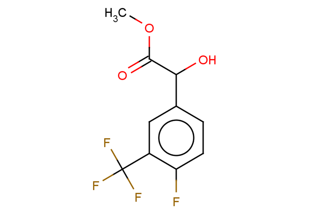 methyl 2-[4-fluoro-3-(trifluoromethyl)phenyl]-2-hydroxyacetate