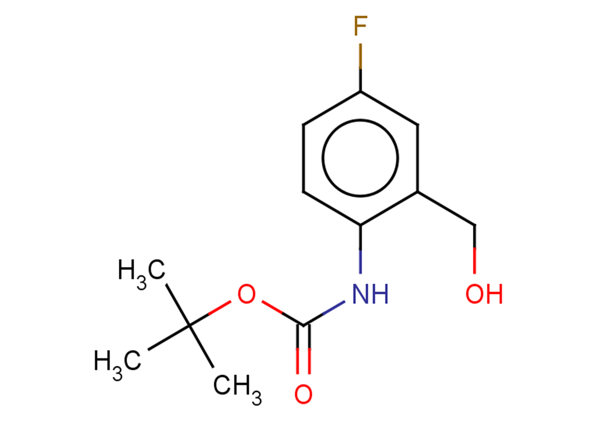 tert-butyl N-[4-fluoro-2-(hydroxymethyl)phenyl]carbamate