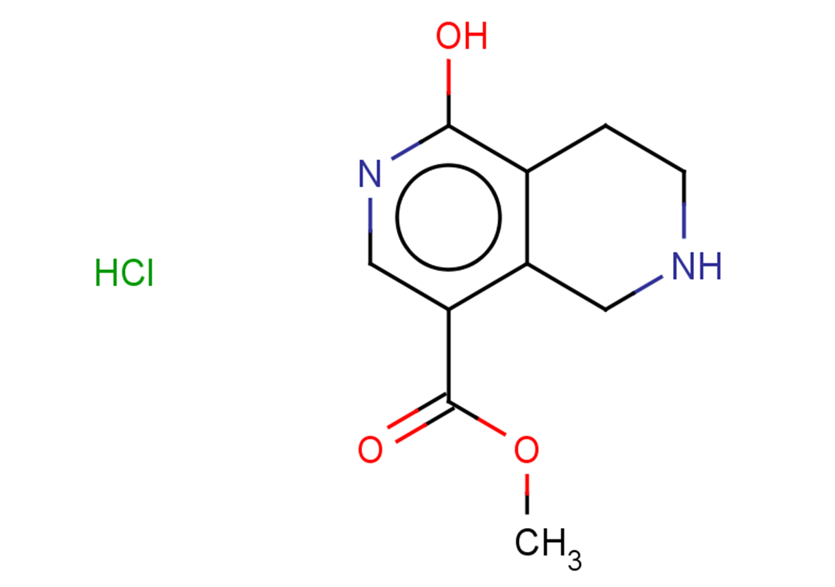 methyl 1-hydroxy-5,6,7,8-tetrahydro-2,6-naphthyridine-4-carboxylate hydrochloride