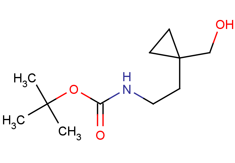 tert-butyl N-{2-[1-(hydroxymethyl)cyclopropyl]ethyl}carbamate