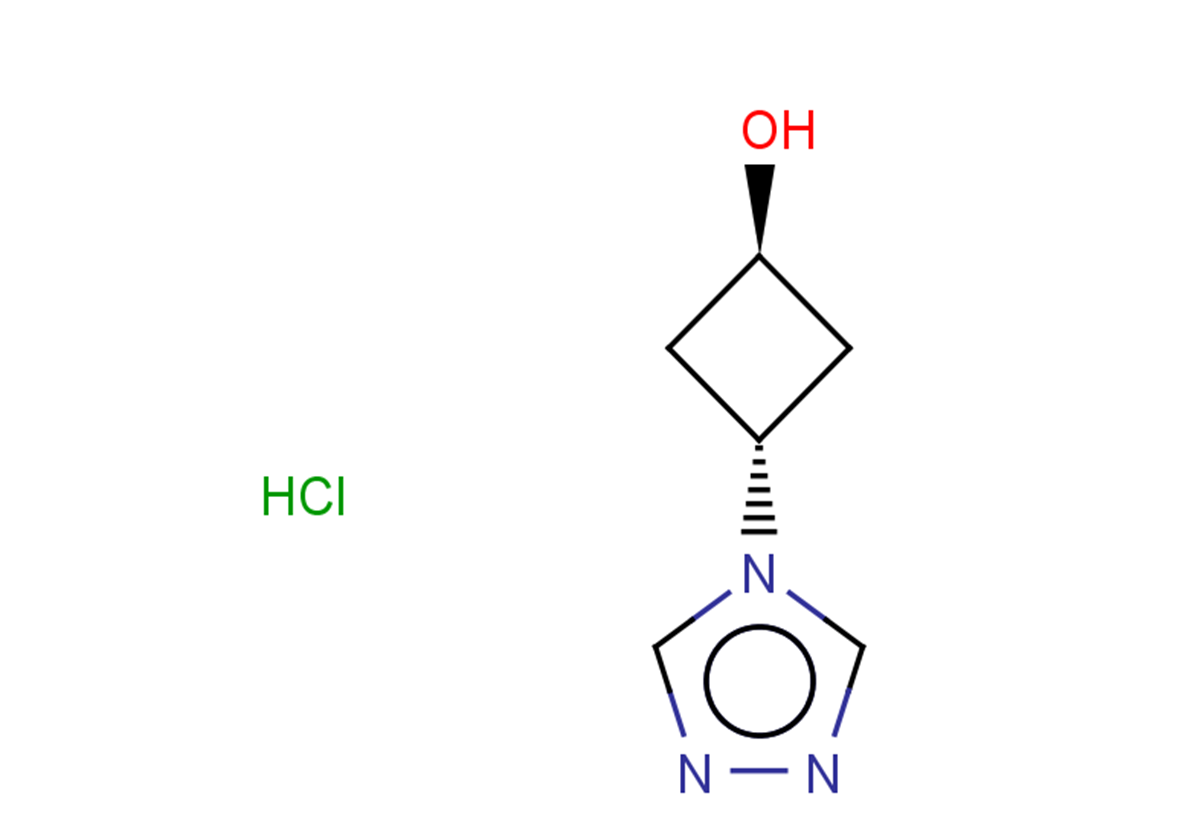 rac-(1r,3r)-3-(4H-1,2,4-triazol-4-yl)cyclobutan-1-ol hydrochloride, trans