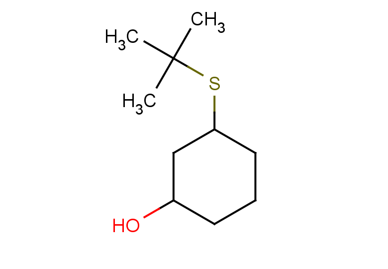 3-(tert-butylsulfanyl)cyclohexan-1-ol, Mixture of diastereomers