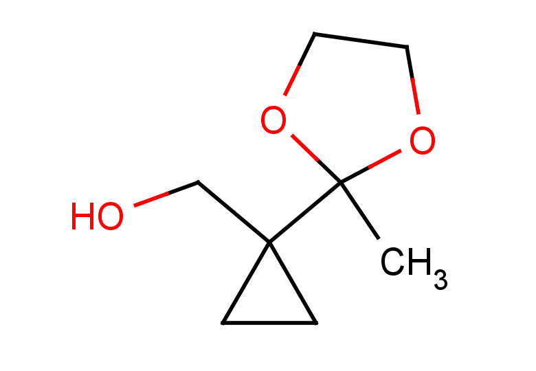 [1-(2-methyl-1,3-dioxolan-2-yl)cyclopropyl]methanol
