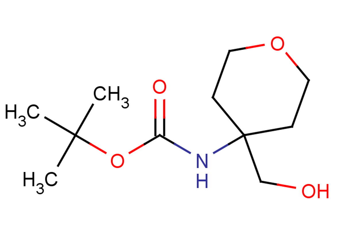 tert-butyl N-[4-(hydroxymethyl)oxan-4-yl]carbamate