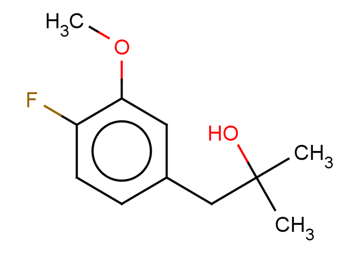 1-(4-fluoro-3-methoxyphenyl)-2-methylpropan-2-ol