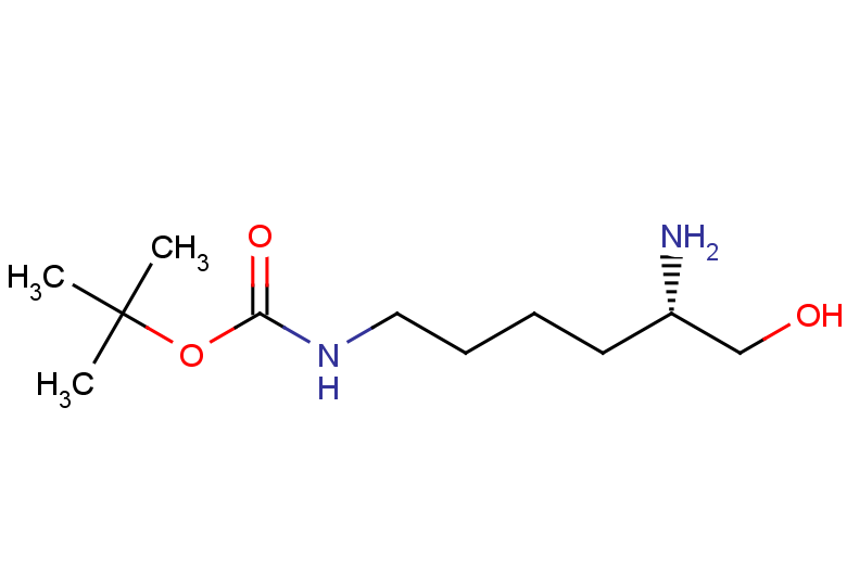 tert-butyl N-[(5S)-5-amino-6-hydroxyhexyl]carbamate