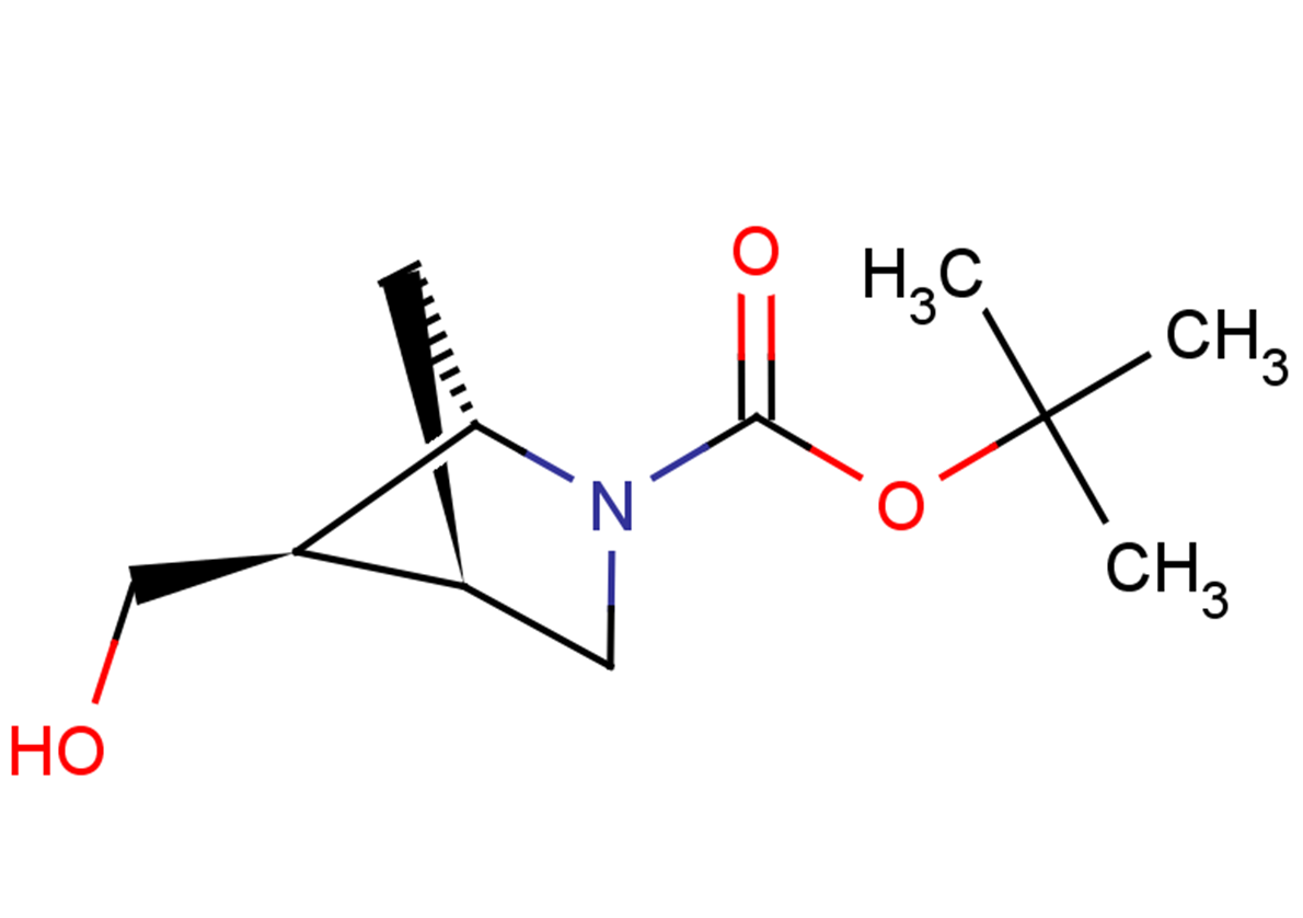 rac-tert-butyl (1R,4S,5S)-5-(hydroxymethyl)-2-azabicyclo[2.1.1]hexane-2-carboxylate
