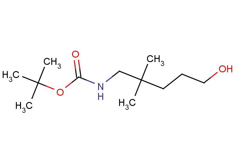 tert-butyl N-(5-hydroxy-2,2-dimethylpentyl)carbamate