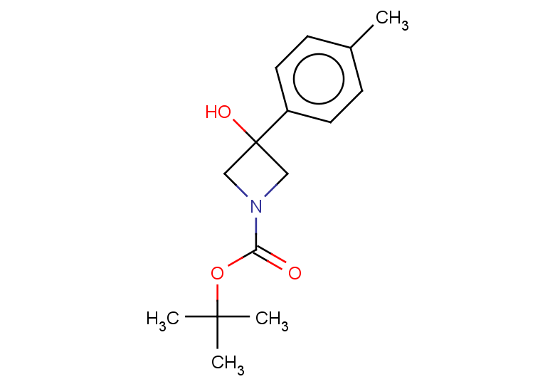 tert-butyl 3-hydroxy-3-(4-methylphenyl)azetidine-1-carboxylate