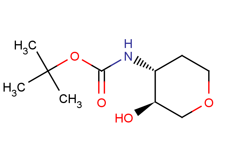 rac-tert-butyl N-[(3R,4S)-3-hydroxyoxan-4-yl]carbamate, trans