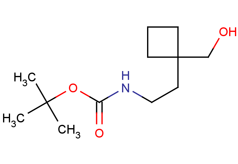 tert-butyl N-{2-[1-(hydroxymethyl)cyclobutyl]ethyl}carbamate