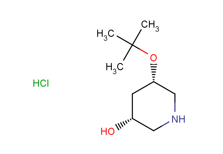 (3R,5S)-5-(tert-butoxy)piperidin-3-ol hydrochloride