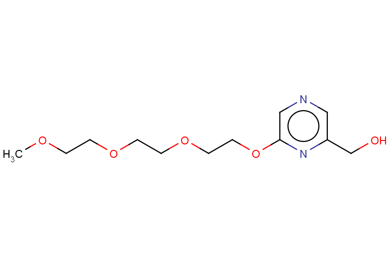 (6-(2-(2-(2-methoxyethoxy)ethoxy)ethoxy)pyrazin-2-yl)methanol