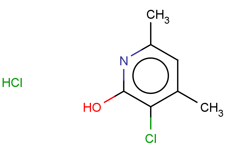 3-chloro-4,6-dimethylpyridin-2-ol hydrochloride