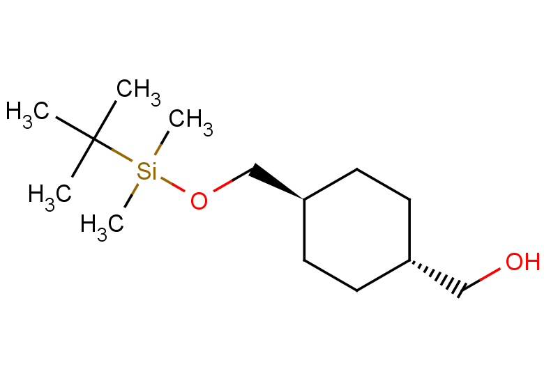 rac-((1r,4r)-4-(((tert-butyldimethylsilyl)oxy)methyl)cyclohexyl)methanol, trans